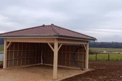 Construction d'un carport sur mesure